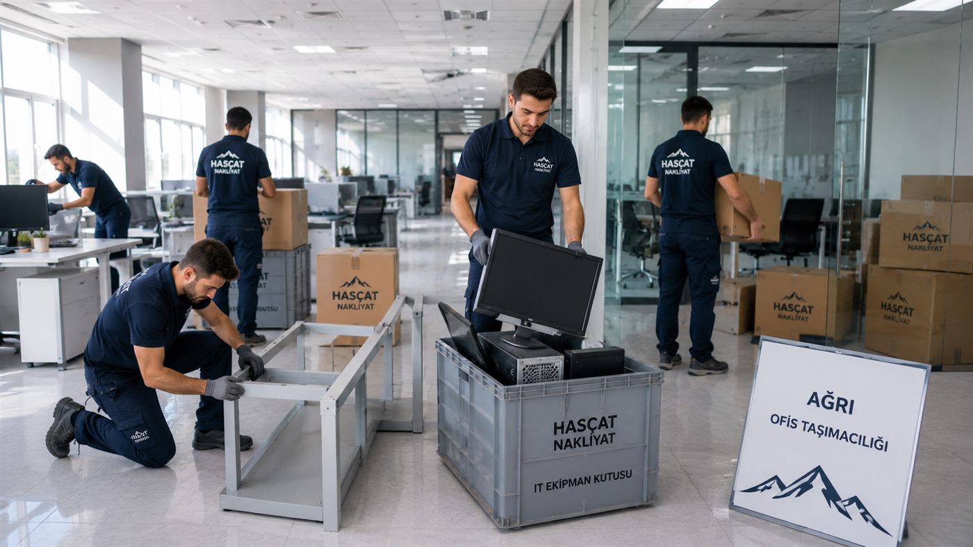 Ağrı ofis ve kurumsal taşıma ekibi