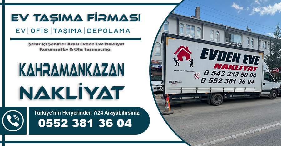 Kahramankazan Nakliyat Hasçat Ev Taşıma Firması